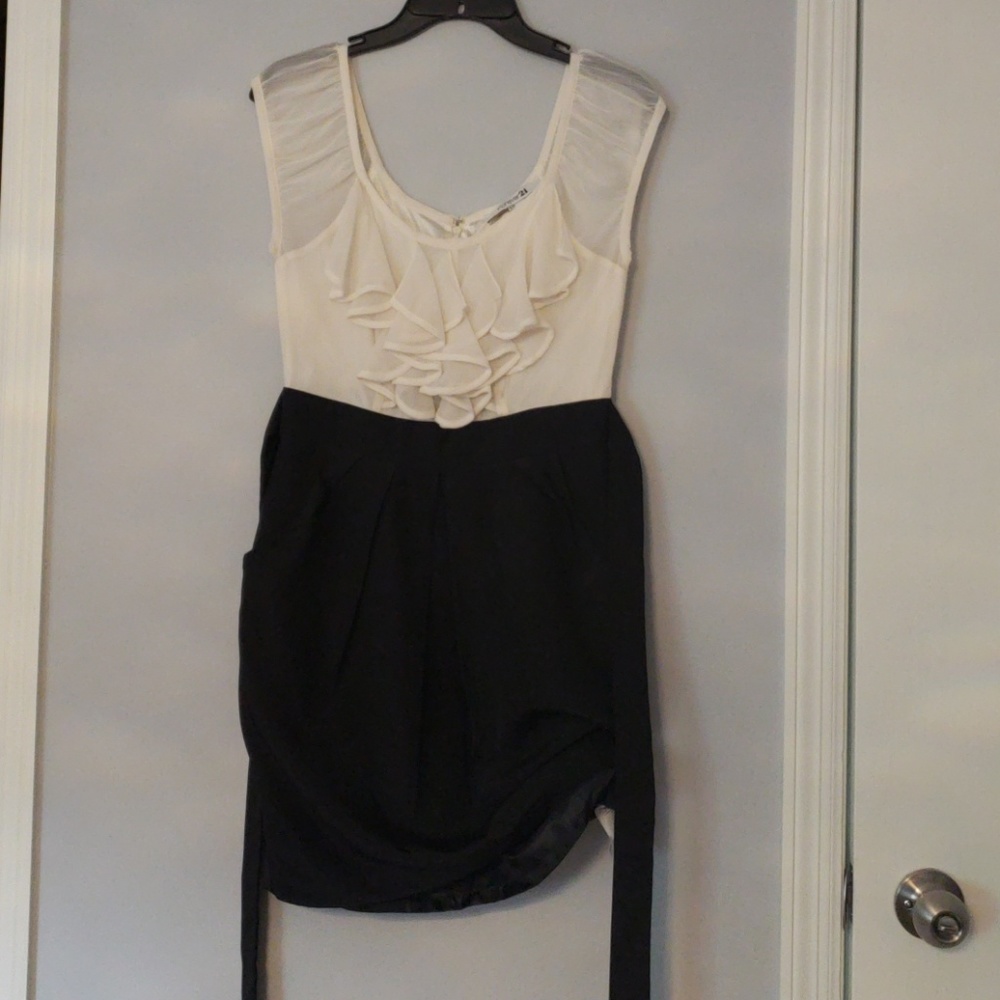 Black and cream Dress